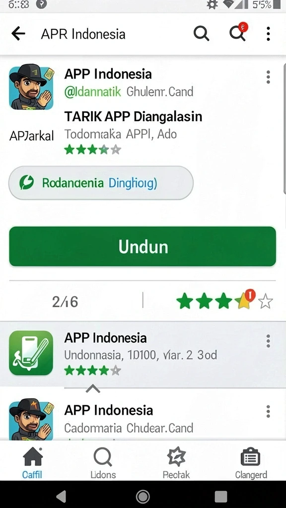 Tampilan antarmuka yang ramah pengguna.