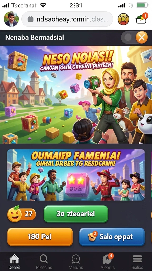 Antarmuka yang mudah dinavigasi dan user-friendly.