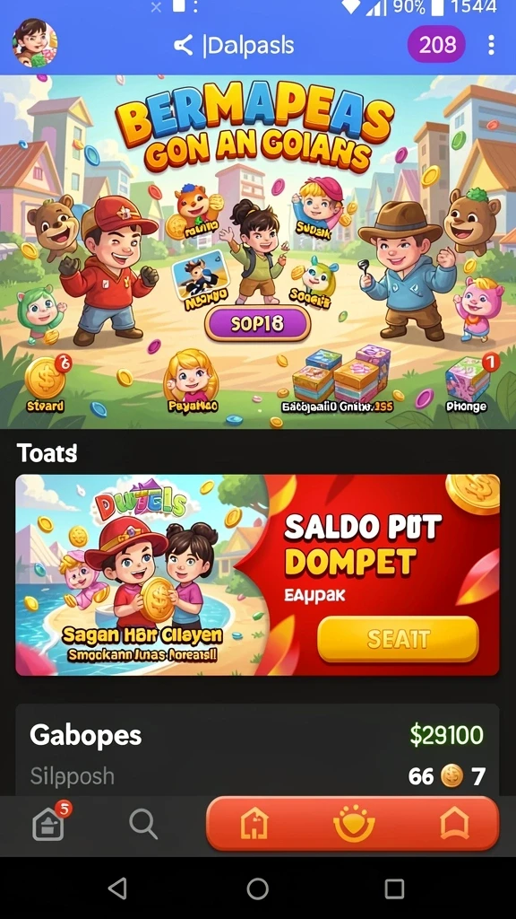 Level dengan tantangan menarik dan variatif.