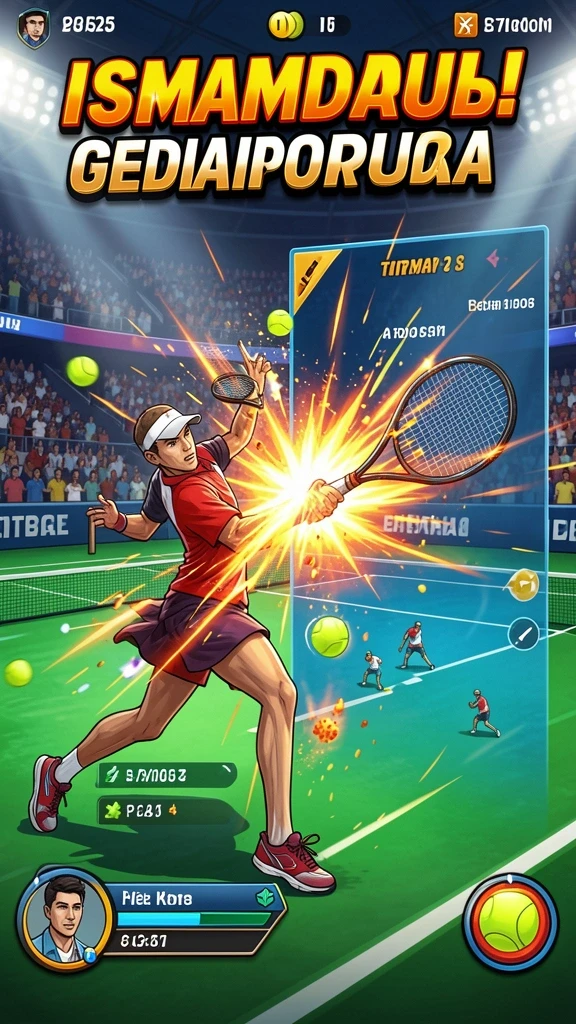 Tampilan awal game yang menawan dan menarik.