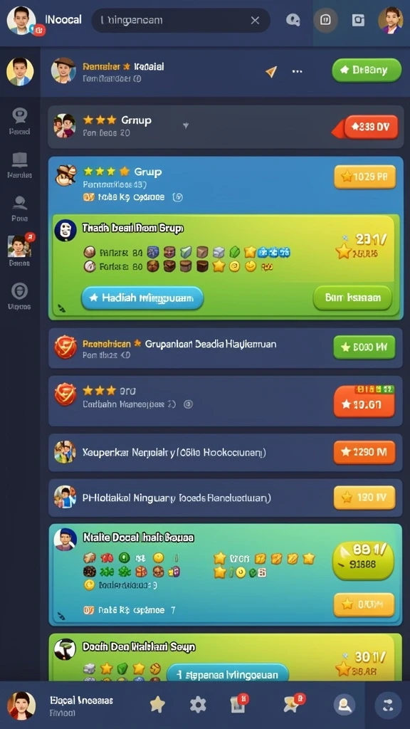 Gambaran tampilan level yang menantang dalam APEK88.