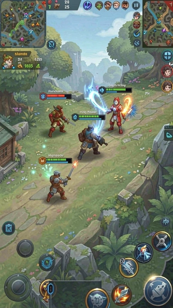 Gameplay yang penuh tantangan dan seru.
