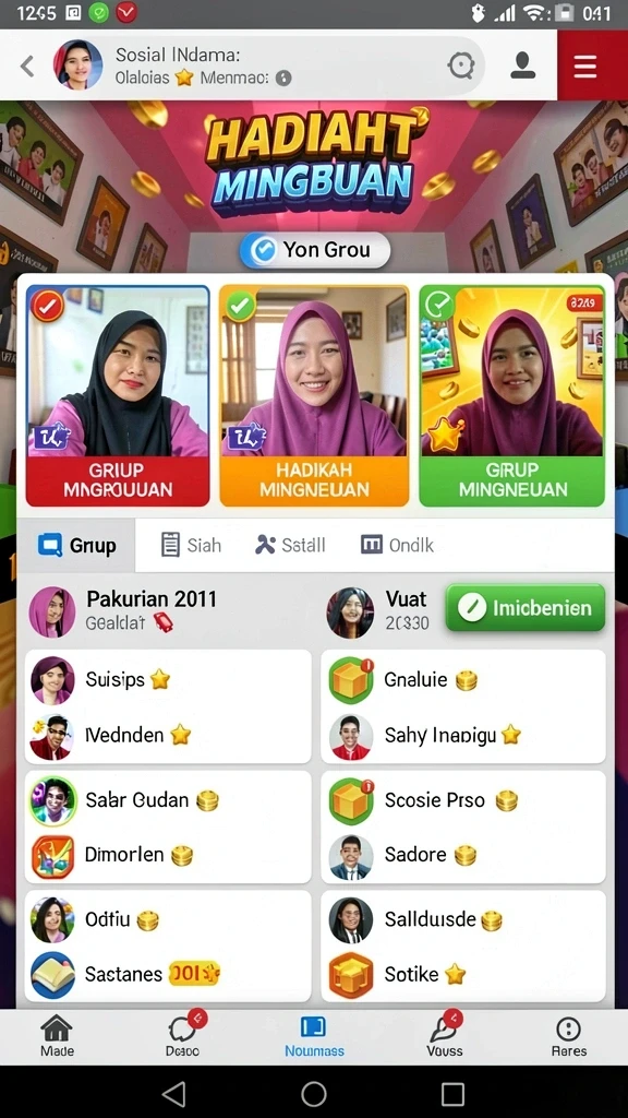 Menampilkan grafis menakjubkan dari dunia fantasi.