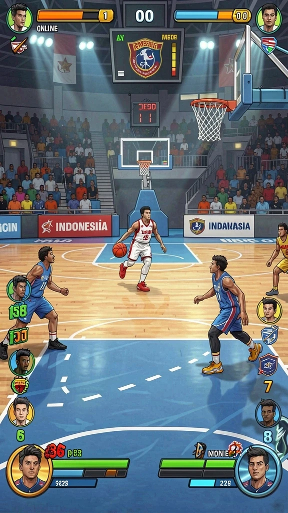 Mode multiplayer yang seru untuk bersaing dengan teman.