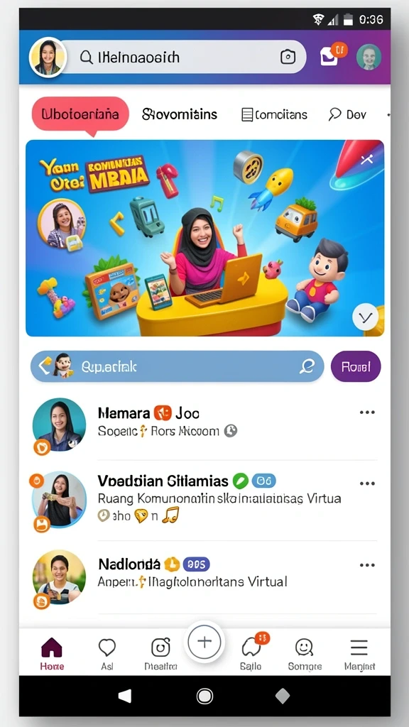 Tampilan antarmuka yang menarik dan mudah digunakan.