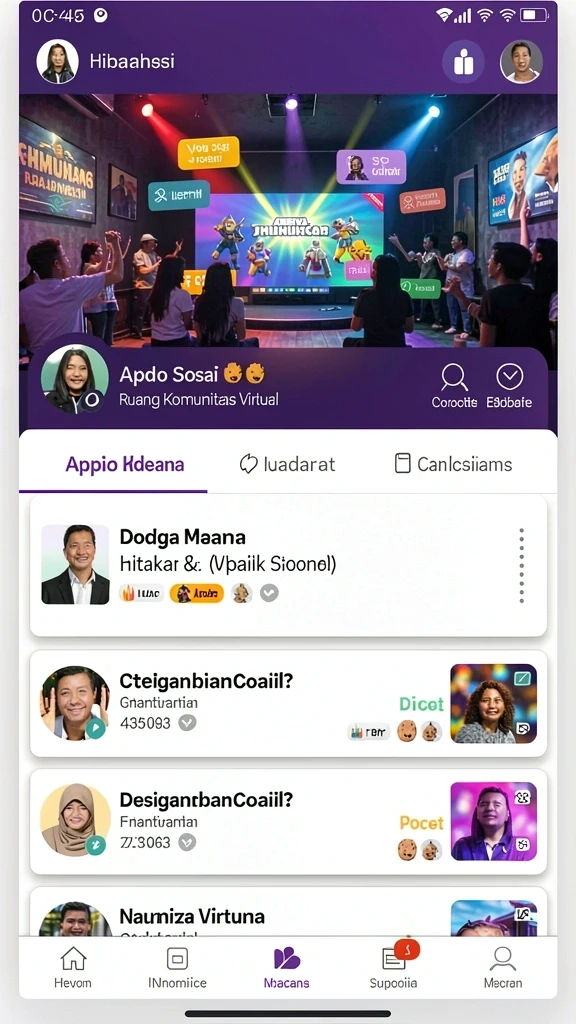 Tangkapan layar dari misi multiplayer yang seru.