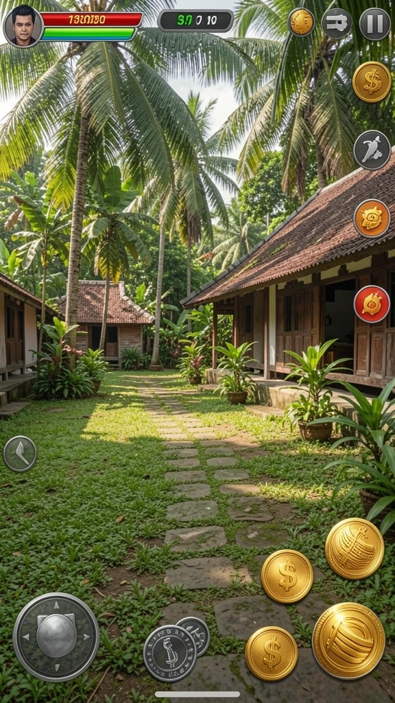 Tampilan utama yang sederhana dan intuitif.