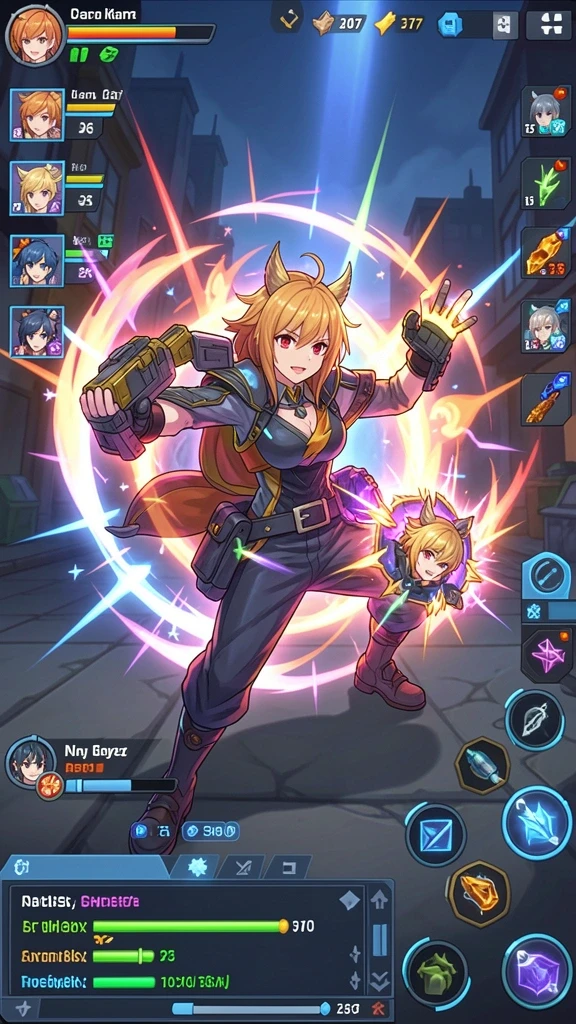Gim multiplayer yang mendebarkan dengan teman.