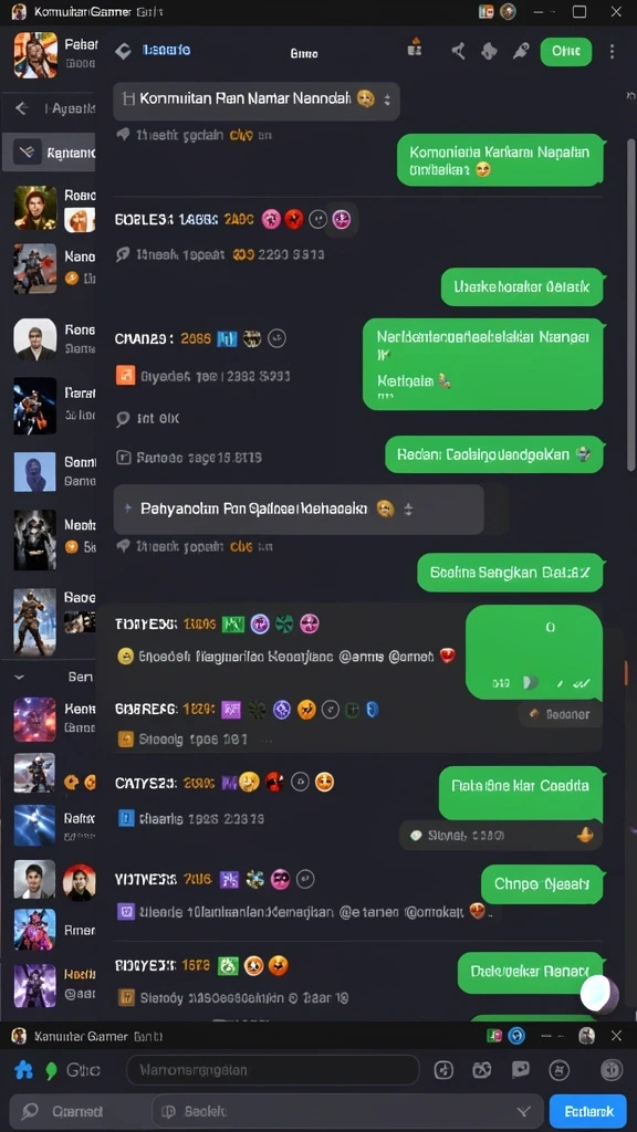 Grafis yang menarik dan penuh warna.