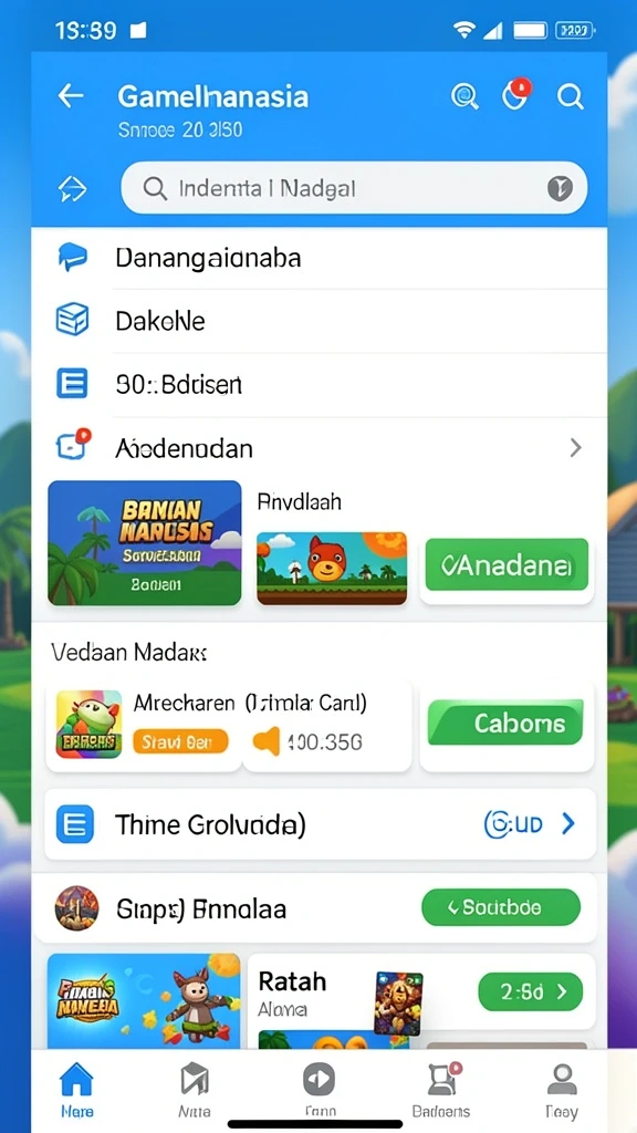 Screenshot fitur gameplay seru dalam JPS88.