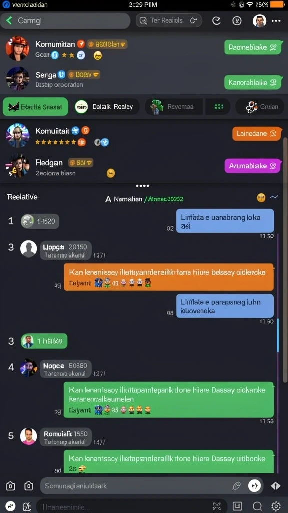 Karakter dengan desain unik dan menawan.