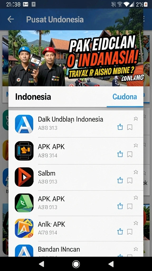 Tampilan antarmuka yang ramah pengguna dan menarik.