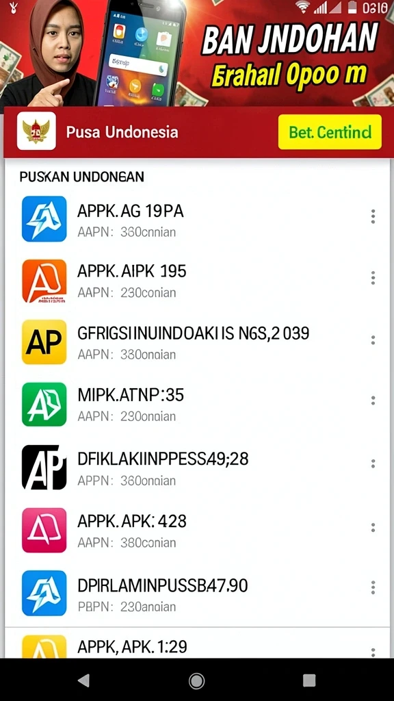 Tampilan antarmuka yang sederhana dan menarik.