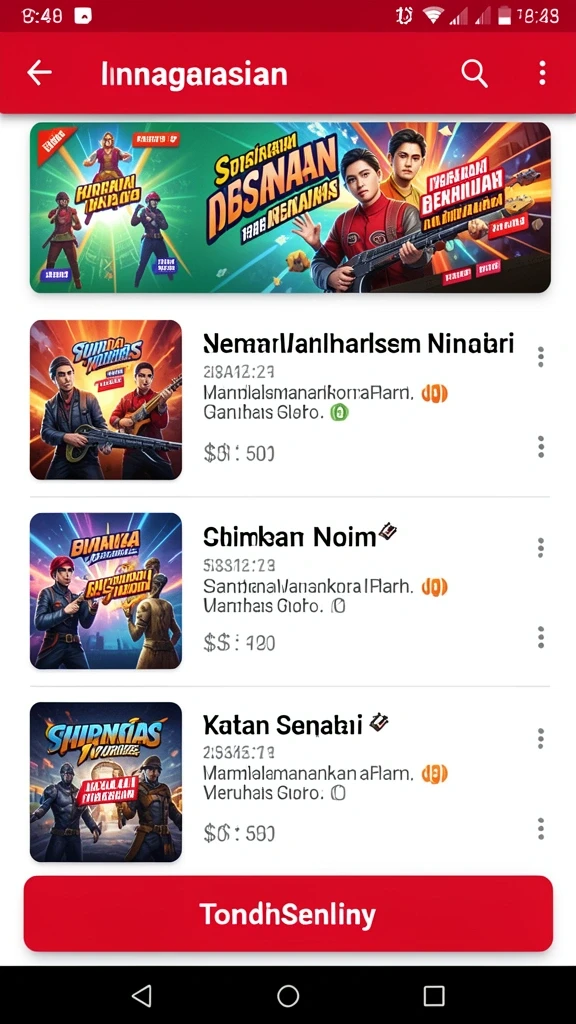 Gameplay yang seru dengan berbagai level menantang.