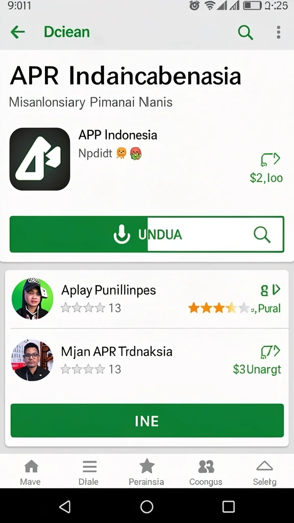 Tampilan antarmuka yang user-friendly.
