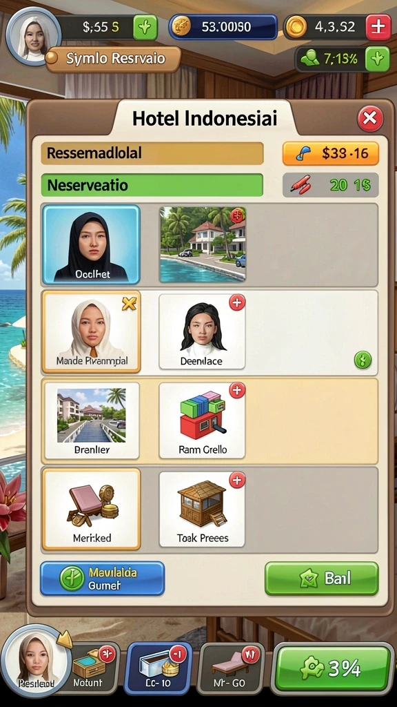 Gameplay yang menyenangkan dengan tantangan seru.