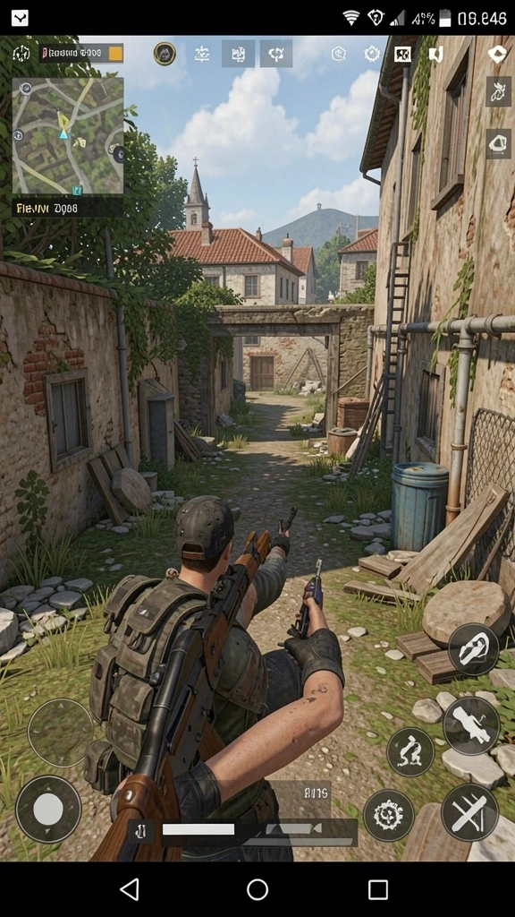 Screenshot 1 menunjukkan grafis menakjubkan dari MENARA4D.