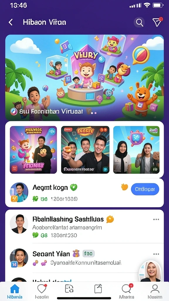Tampilan antarmuka yang bersih dan mudah digunakan.