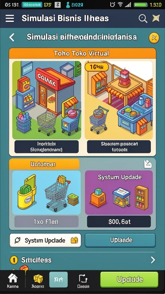 Momen seru saat berkompetisi dengan teman.