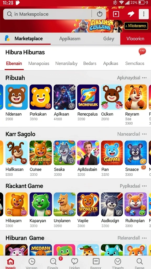 Bonus dan promosi yang menggiurkan.