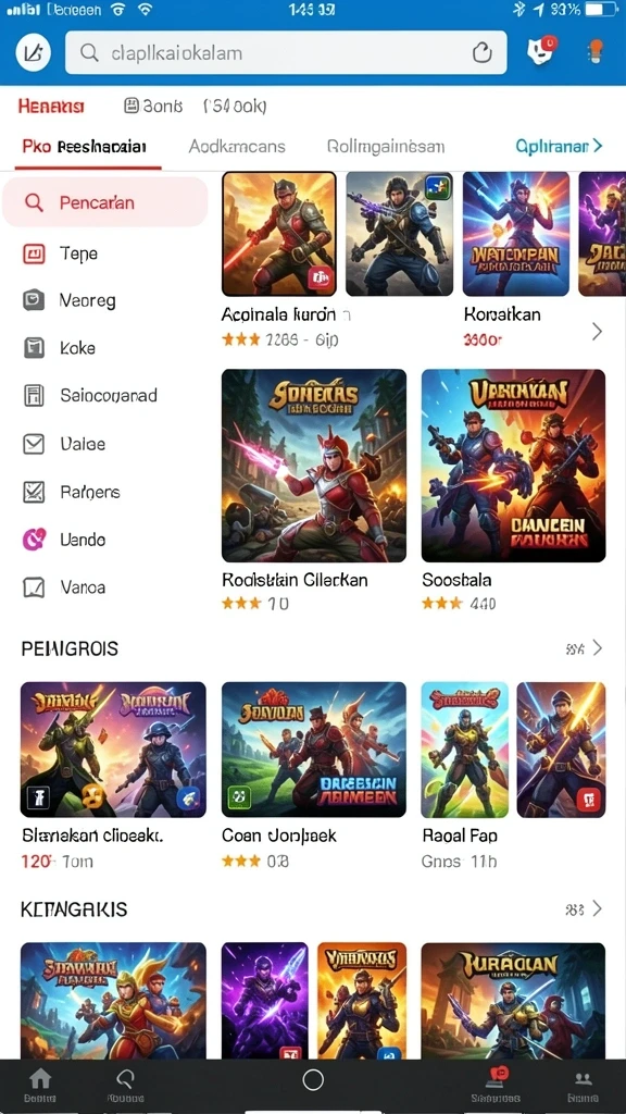 Fitur live draw yang memberikan hasil secara real-time.