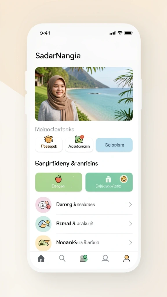 Tampilan antarmuka pengguna yang menarik dan mudah dinavigasi.