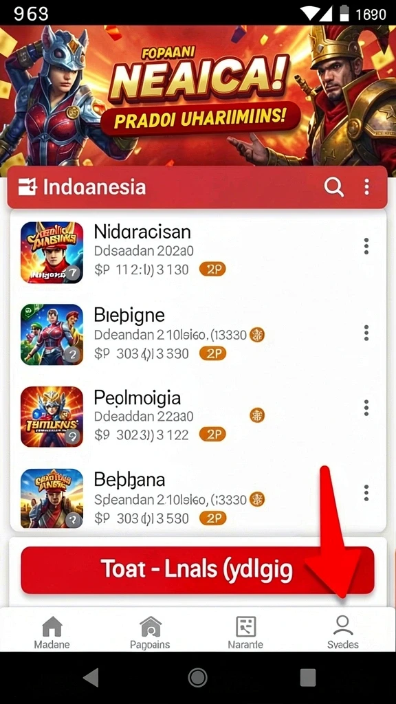 Tampilan grafis yang memukau dan berwarna-warni.
