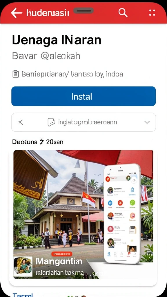 Tampilkan berbagai pilihan permainan yang tersedia.