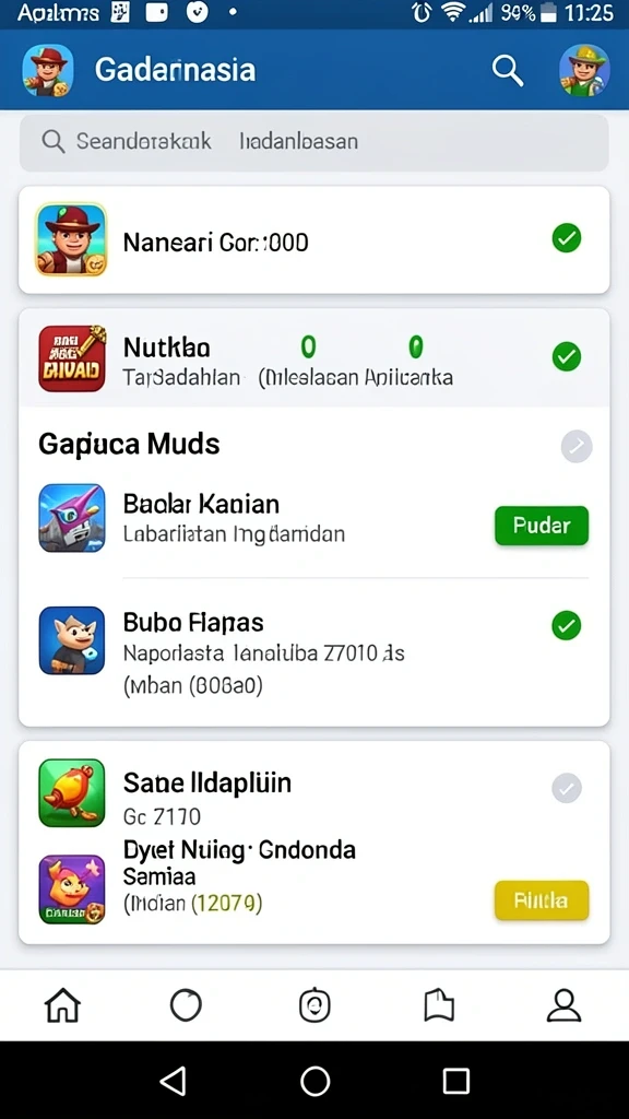 Karakter utama dalam aksi seru.