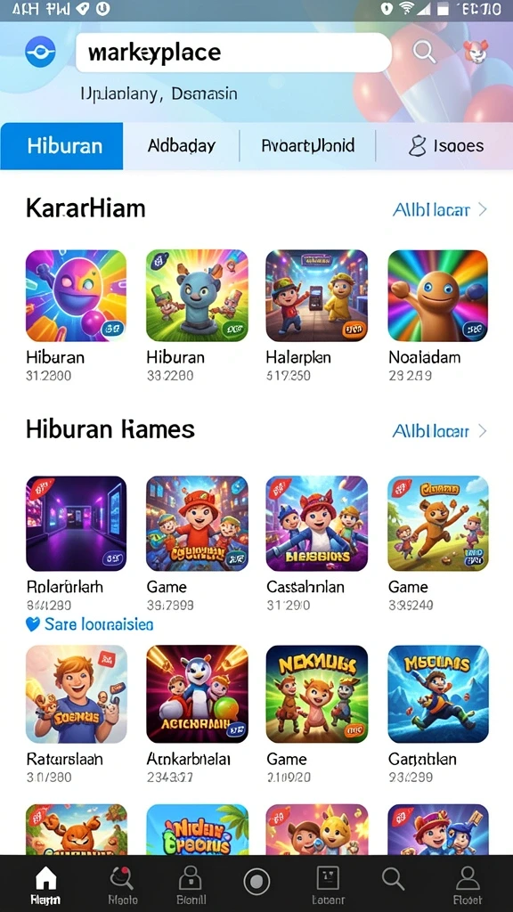 Screenshoot dari mode permainan multiplayer yang menyenangkan.