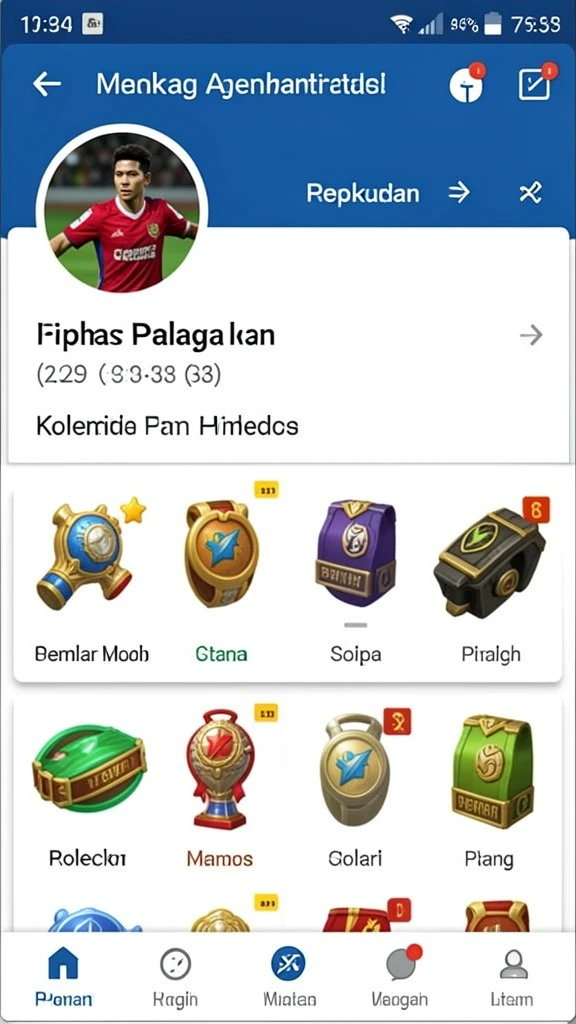 Misi harian yang seru dan rewarding.