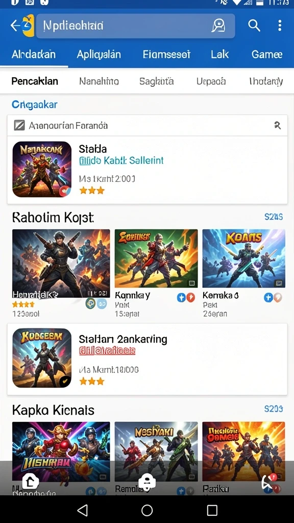 Banyak pilihan permainan taruhan menarik.
