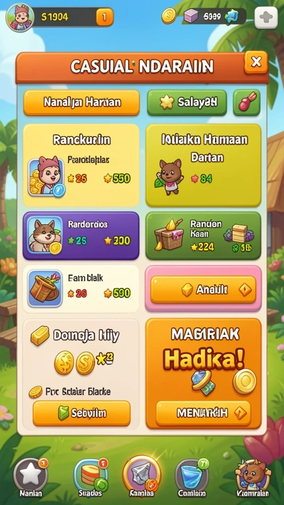 Tampilan antarmuka TEXAS88 yang menarik dan mudah dipahami.