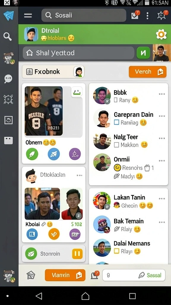 Mode multiplayer tersedia untuk berinteraksi dengan teman.