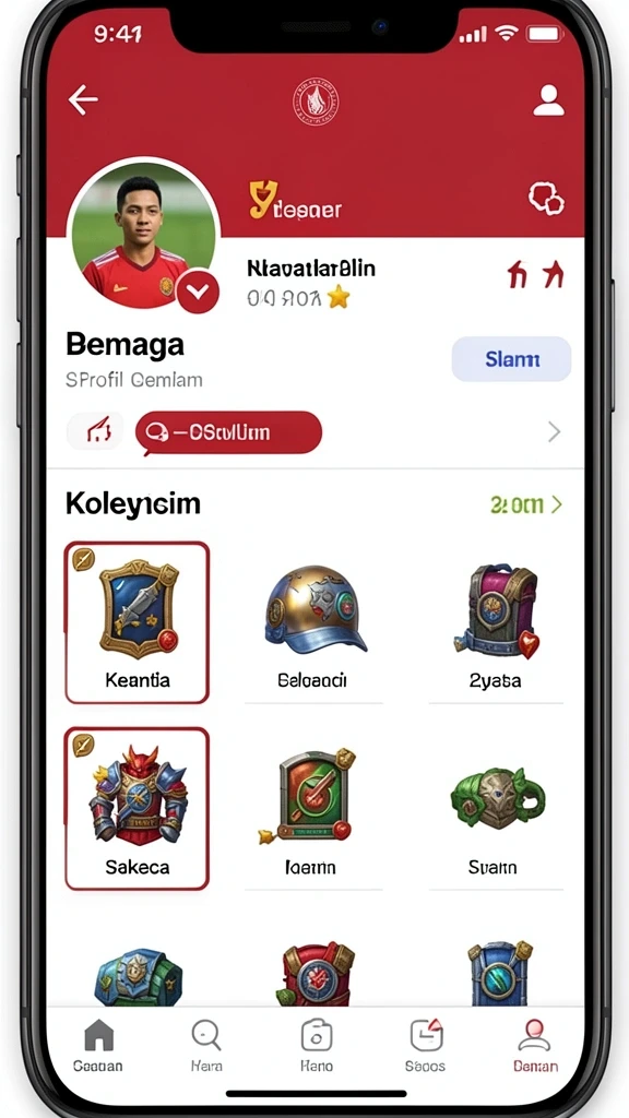 Tampilan antarmuka yang menarik dan user-friendly.