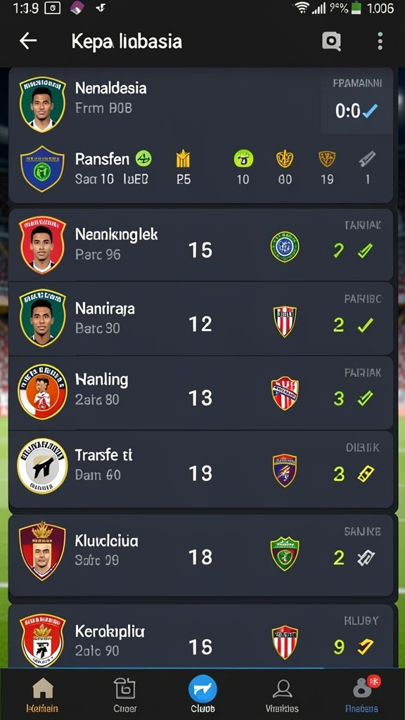 Tampilan awal permainan yang menarik dan informatif.