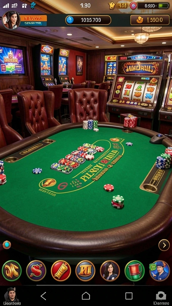 Tangkapan layar ketiga memperlihatkan fitur live casino yang mendebarkan.
