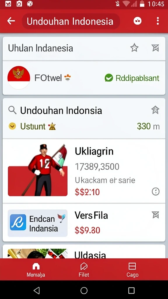 Antarmuka yang menarik dan mudah digunakan.