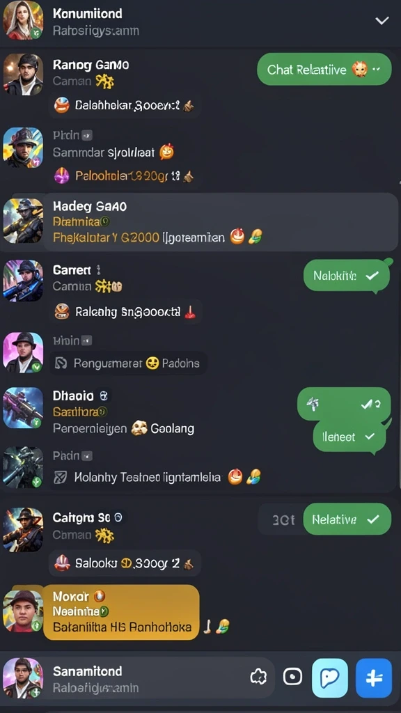 Fitur multiplayer dengan teman-teman di seluruh dunia.