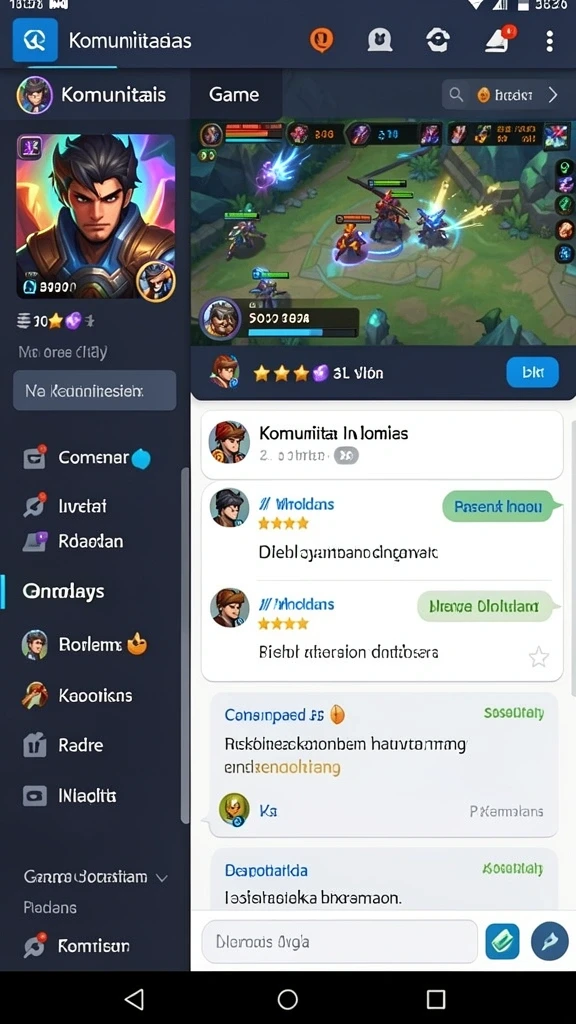 Tampilan antarmuka yang intuitif dan mudah digunakan.