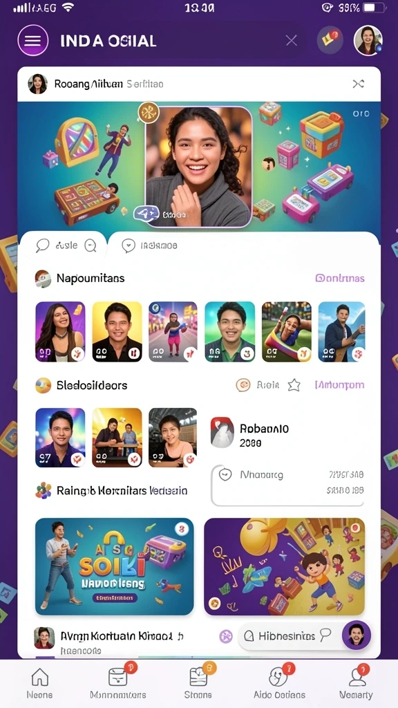 Tampilan utama aplikasi YOYO88 yang user-friendly.